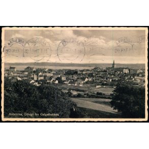 Aabenraa -  Udsigt fra Galgebakken - Turistforeningens Kiosk 5882 - Brugt