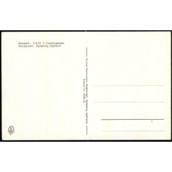 F.D.M. Campingplads - Nordstrand - Nyk�bing Sj�lland - Gunnar Rasmussens Bogh. 6704 - 13 - Ubrugt