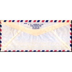 Luftpost Brev fra Kenya til Tyskland - 20 - 2 - 77