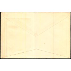 Kong Christian d. X - 75 rs Fdselsdag - Frstedagskuvert.