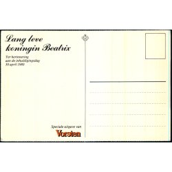 L�nge Leve Dronning Beatrix - Holland - Vorten u/n - Ubrugt