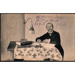 Feldpost - K.D. Feldpost  12 - 12 -17 - Til Hamburg - Billedside : Portrt.