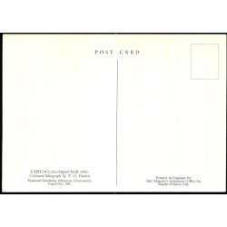 Lahloo - Teaclipper - T.G. Dutton 186 - Ubrugt