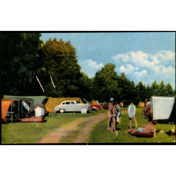 F.D.M. Campingplads - Nordstrand - Nyk�bing Sj�lland - Gunnar Rasmussens Bogh. 6704 - 13 - Ubrugt
