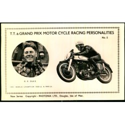 T.T. &amp; Grand Prix Motor Cycle Racing - G.E.Duke - Photonia 5 - Ubrugt