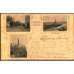 Hilsen fra Herning - Ludvig Christensen u/n - Brugt - Rust !