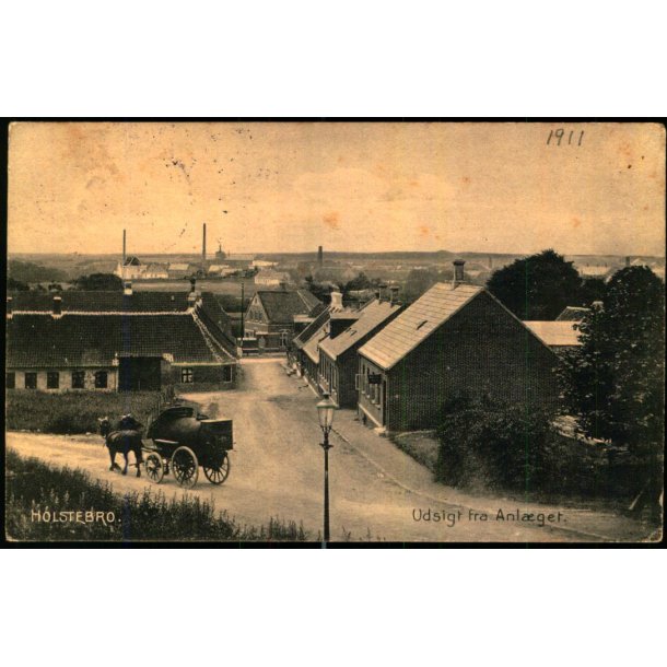Holstebro - Udsigt fra Anl�get - Stender 8218 - Brugt