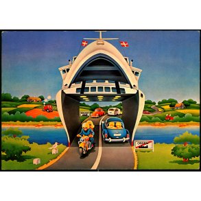 Over Molsbroen med Mols Linien - Vita Nova u/n