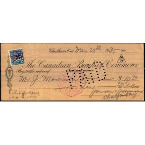 The Canadian Bank of Commerce 1935