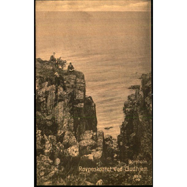 Bornholm - Ravneskaaret ved Gudhjem - Frits Srensens Bogh. 197 B - Brugt
