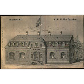 Herning - K.F.U.M. Bygning - John. Petersen 5153 - Brugt