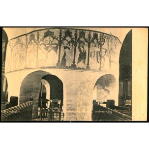 Bornholm - sterlars Kirke Indvendig - Frits Srensen 206 - Ubrugt