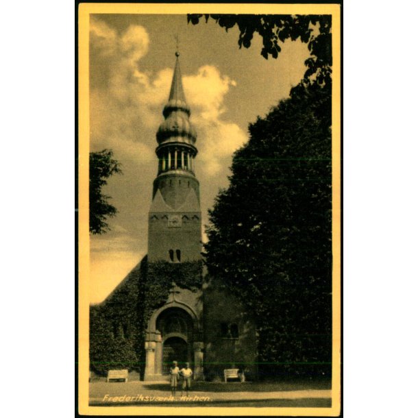 Frederiksv�rk - Kirken - Rudolf Olsen 912 - Ubrugt