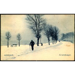 Julemrke 1908 p Postkort