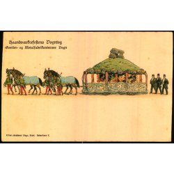 Haandvrkerfestens Vogntog - Grtler og Metalfabrikanternes Vogn - A. Jacobsen u/n - Ubrugt