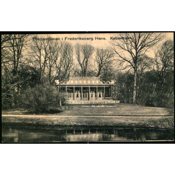 Kbenhavn - Thepavillonen i  Frederiksberg Have - N.K. 604 - Brugt
