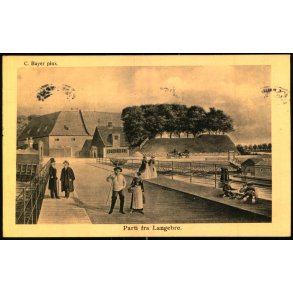 C. Bayer - Parti fra Langebro - Alex Vincent 24 - Brugt