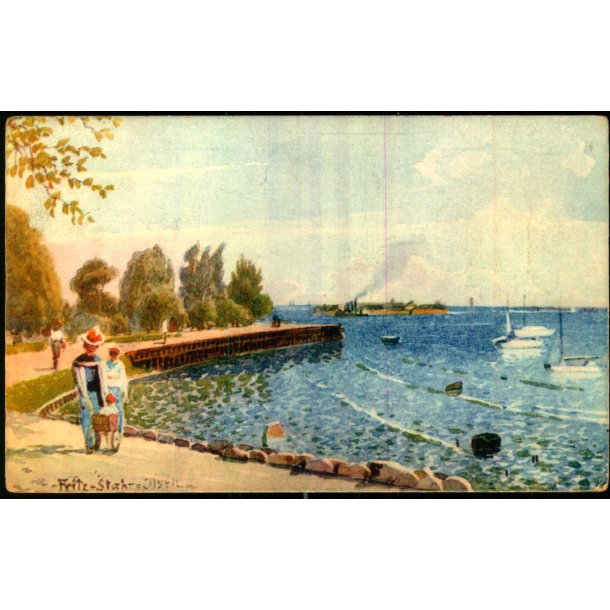 K�benhavn - Parti fra Langelinie - Stender 114 - Ubrugt