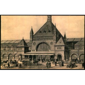 Foran Kbenhavns nye Banegaard - Stender 9252 - Ubrugt