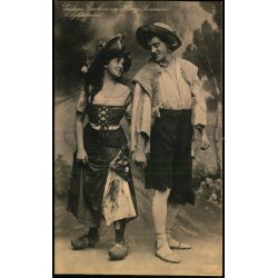 Gudrun Carlson og Henry Leemann i Lykkebarnet - Alex Vincent 1887 - Ubrugt