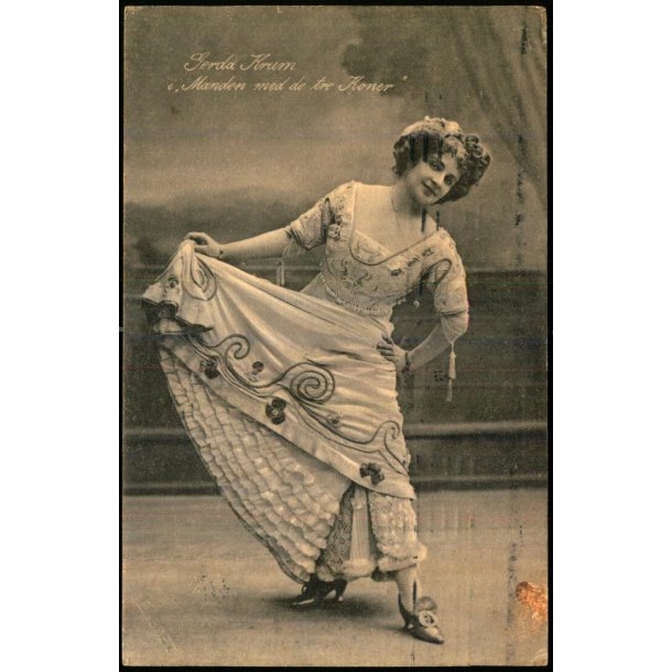 Gerda Krum i Manden med de tre Koner - Alex Vincent 1704 - Brugt