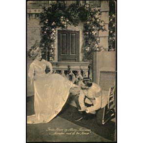 Gerda Krum og Henry Seemann i Manden med de tre Koner  - Alex Vincent 1710 - Ubrugt