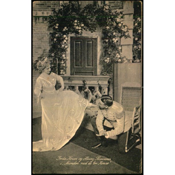 Gerda Krum og Henry Seemann i Manden med de tre Koner  - Alex Vincent 1710 - Ubrugt