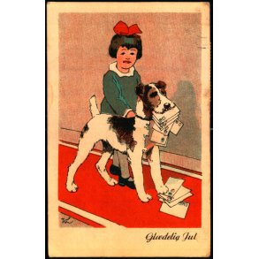 Valdemar Larsen - Gldelig Jul - F.D.B. Serie 1201 - Brugt