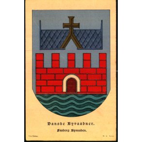 Danske Byvaabner - Faaborg Byvaaben - Fritz Benzen 11 - Ubrugt