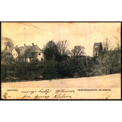 Birkerd  - Prstegaarden og Kirken - Peter Alstrup 2108 - Brugt