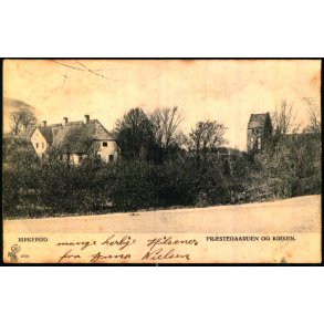 Birkerd  - Prstegaarden og Kirken - Peter Alstrup 2108 - Brugt