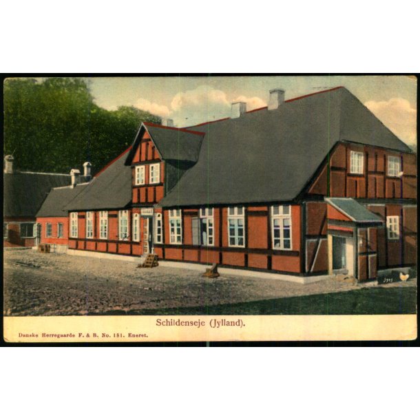 Schildenseje  (Jylland) - Danske Herregaarde F&B 181 - Brugt
