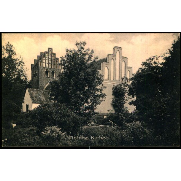 Tibirke Kirke - A. Jensens Bogh. 7062 - Ubrugt