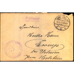 Feldpost - D. Feldpost  6 - 5  -13 - Til Holstein