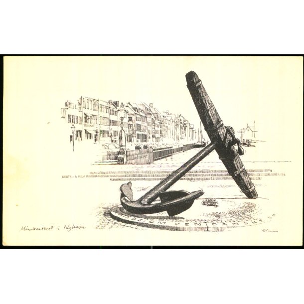 Illum - Mindeankeret i Nyhavn - Dansk smandskirke u/n - Ubrugt