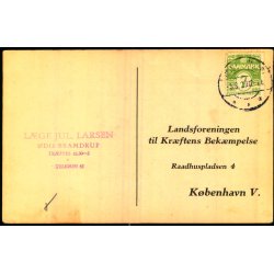 Landsforeniungen til Krftens Bekmpelse - Helsagskort u/n - Brugt