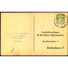 Landsforeniungen til Krftens Bekmpelse - Helsagskort u/n - Brugt
