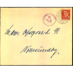 SNDERPORT Posthornsstempel p Brev