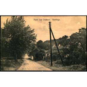Parti ved Dalhuse - Ryslinge -  Frederik Torn�e 169 - Ubrugt