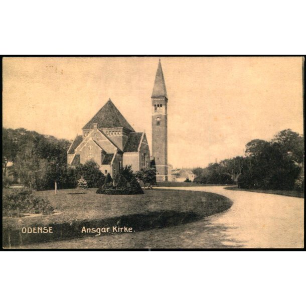 Odense - Ansgar Kirke - P. Nielsen u/n - Ubrugt