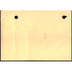 Efterporto - Debetseddel Silkeborg 12 - 6 - 61 -  3 kr. 12 re + 1 brev Strafporto 20 re Retur m.m.