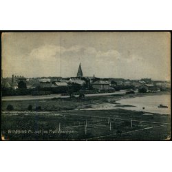 Nyk�bing M. set fra M�llebakken - V. M�llers Kunstforlag u/n - Brugt