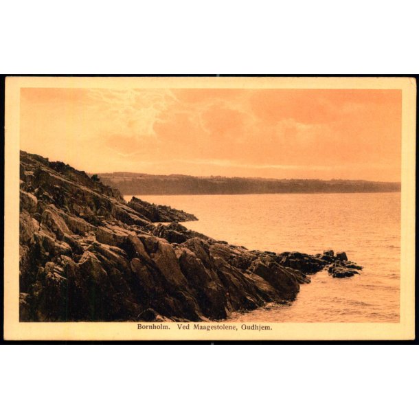Bornholm - ved Maagestolene - Gudhjem - Stender 35057 - Ubrugt