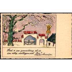 Mogens Lorentzen - Hvad er saa Gammelgags at se ... - K. Witt-Mller Serie 3061 - Ubrugt