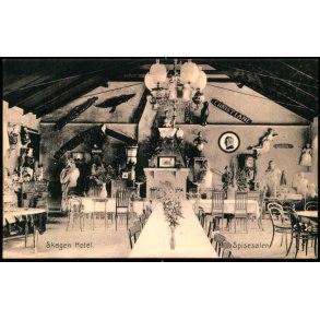Skagen Hotel - Spisesalen -  Lauris Schjeldes Bogh. 17893 - Ubrugt