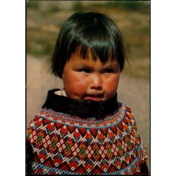 Lille grnlnderpige i festdragt - doncolor G 11 - Brugt