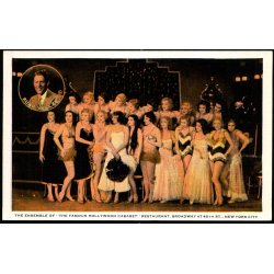 The Famous Hollywood Cabaret - NewYork - E.C. Kropp 7255 - Ubrugt