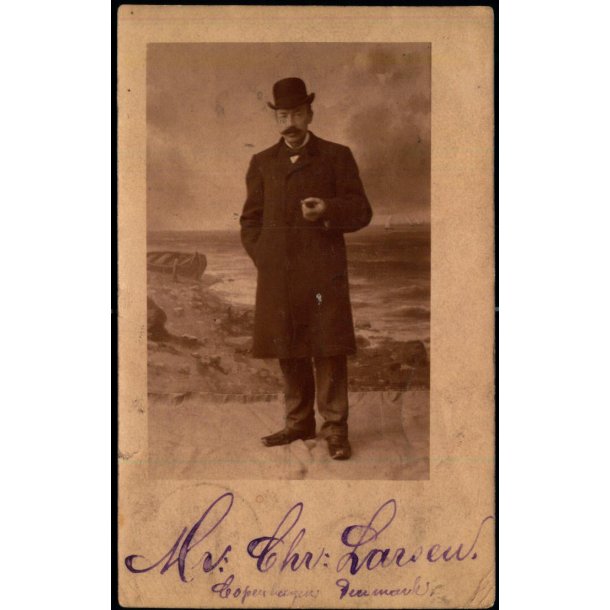 Fotokort Ukendt - Mand - Brugt