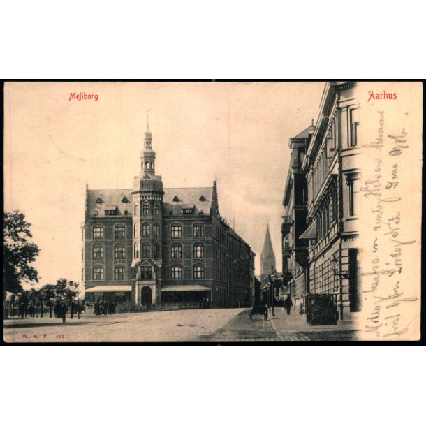 Aarhus - Mejlborg - W.K.F. 412 - Brugt