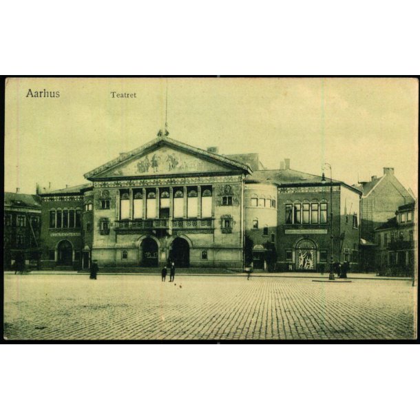 Aarhus - Teateret - J.J.N. 970 - Ubrugt